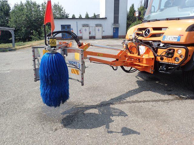 braccio per la pulizia di gemme stradali BLG 01 municipaltech