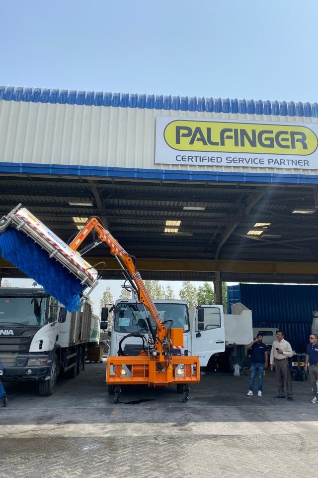 Braccio per lavaggio di gallerie stradali BLT 8000