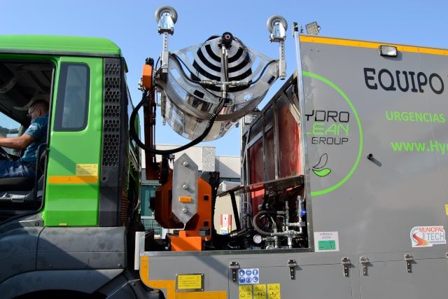 Braccio per lavaggio di gallerie stradali BLT 8000