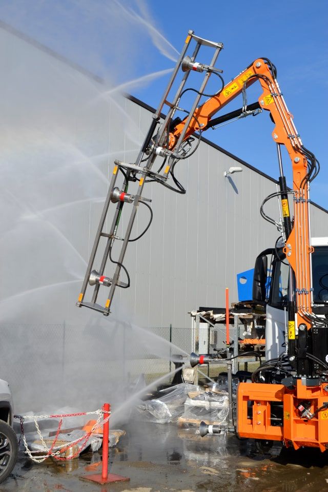 Braccio per lavaggio di gallerie stradali BLT 8000