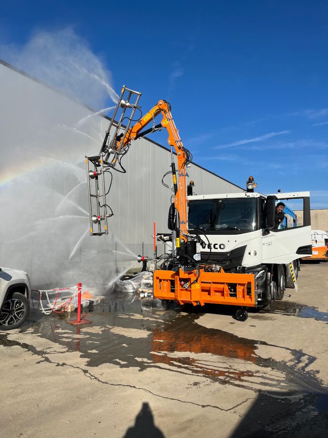 Barra Per Lavaggio Tunnel Stradali BLT TR 01 Municipal Tech