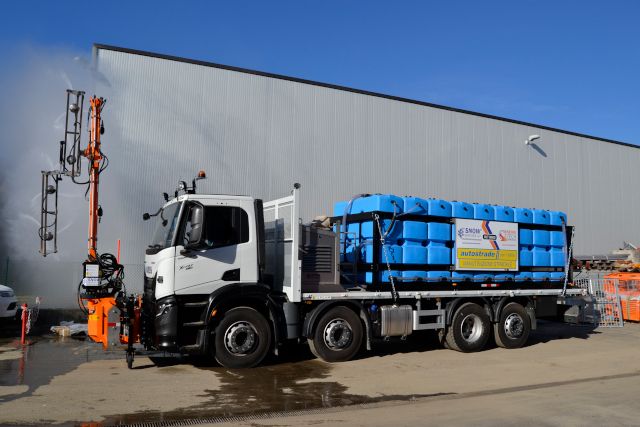 Braccio per lavaggio di gallerie stradali BLT 8000